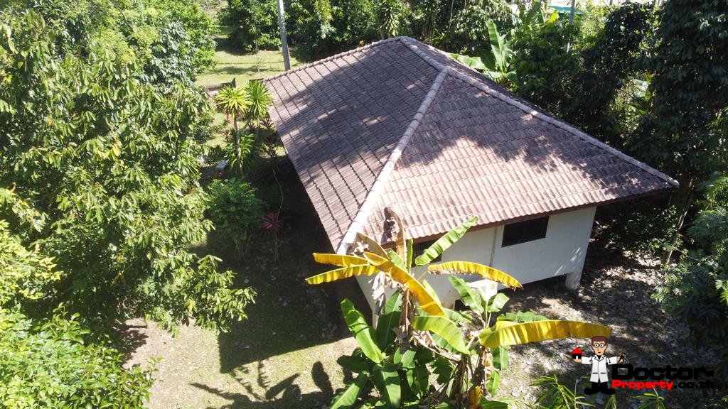 1 House – 2 Bungalows – 5 Bedrooms – Lipa Noi – Koh Samui – For Sale